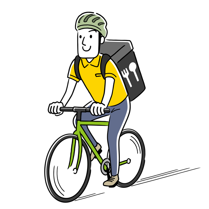 自転車・原付配達員の労災保険【フードデリバリー労災保険】