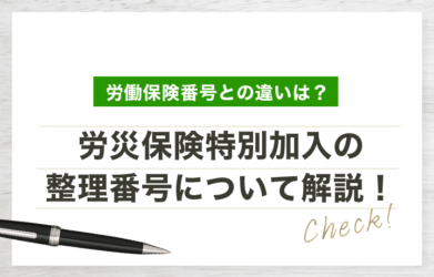 労災保険特別加入の整理番号って？確認方法から労働保険番号との違いまで解説